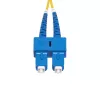 StarTech.com 5m (16.4ft) SC zu SC (UPC) OS2 Singlemode Duplex Glasfaserkabel, 9/125µm, 40G/100G Zipcord, biegeunempfindlich, geringe Einfügedämpfung – LSZH Glasfaser-Patchkabel