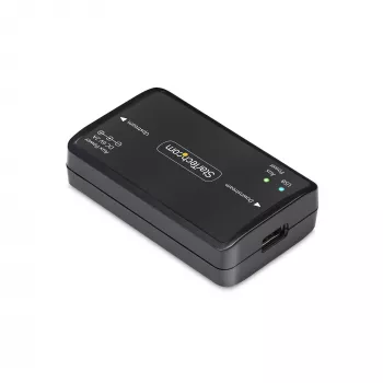 USB Galvanischer Isolator von StarTech.com, bis zu 6 kV, elektrischer Entstörfilter, IP40, DIN-Schienen-Montage, isoliertes Netzfilter, USB 2.0/1.1, 5 V/250 mA, Plug-and-Play, TAA