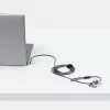 StarTech.com 25-Pack Universal Laptop Lock 6.6ft (2m), Master Keyed Locking Kabel, Computer Security, Kompatibel w/Noble Wedge®/Nano/K-Slot; Anti-Theft Cut-Resistant Kabel