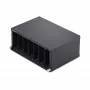 StarTech.com 7-Slot Unmanaged Media Converter Chassis für MCM Media Converter Serie, volle Leistungsisolierung, aktive Kühlung, 10-Zoll-Rackmount, TAA-konform