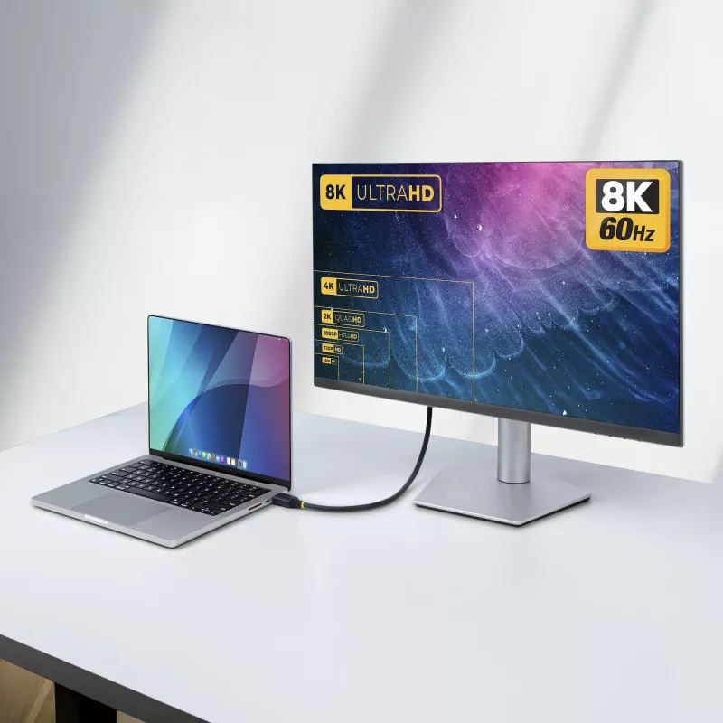 StarTech.com HDMI21-CBL-8K60-50CM HDMI-Kabel 0,5 m HDMI Typ A (Standard) Schwarz