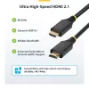 StarTech.com HDMI21-CBL-8K60-50CM HDMI-Kabel 0,5 m HDMI Typ A (Standard) Schwarz