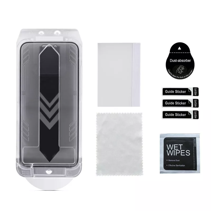 StarTech.com 4-Wege-360-Blickschutzfolie für iPhone 16 Pro Max, unterstützt Hoch-/Querformat, touchfähig, Schutzglas, 4-Wege-Filter, TAA