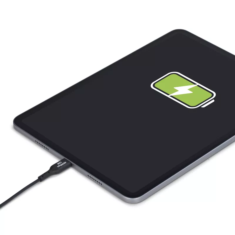 StarTech.com 15cm (6in) USB-A-auf-USB-C-Ladekabel, Laden & Synchronisieren, 3A, USB 2.0, TPE-Mantel – Schwarzes USB-Ladekabel