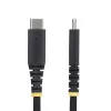 StarTech.com 1m (3ft) USB-C-Ladekabel, 60W (3A) PD, doppellagiger geflochtener Nylon/TPE-Mantel, robustes USB-C-Ladekabel, USB 2.0 Laptop-Ladegerätkabel