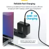 StarTech.com 1m (3ft) USB-C-Ladekabel, 60W (3A) PD, doppellagiger geflochtener Nylon/TPE-Mantel, robustes USB-C-Ladekabel, USB 2.0 Laptop-Ladegerätkabel