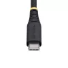 StarTech.com 30cm (1ft) USB-C-Ladekabel, 60W (3A) PD, doppellagig umflochtenes Nylon/TPE-Mantel, robustes USB-C-Ladekabel, USB 2.0 Laptop-Ladekabel