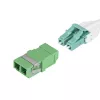 StarTech.com LC-auf-LC-Kupplung 10er-Pack, OS2 Singlemode SC-Footprint LC-LWL-Kupplung ohne Flansch, LC/APC Duplex-Adapter