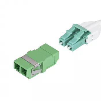 StarTech.com LC-auf-LC-Kupplung 10er-Pack, OS2 Singlemode SC-Footprint LC-LWL-Kupplung ohne Flansch, LC/APC Duplex-Adapter