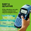 DYMO LetraTag LT-100H Handheld-Etikettendrucker | ABC-Tastatur-Etikettendrucker mit benutzerfreundlichem 13-Zeichen-LCD-Bildschirm | für Zuhause oder Büro | Blau
