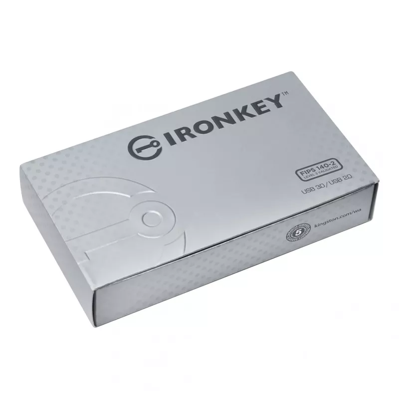 Kingston Technology IronKey 128 GB Basic S1000 Verschlüsselter USB 3.0 FIPS 140-2 Level 3