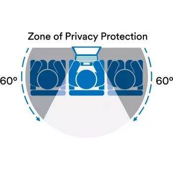 3M Blickschutzfilter für 24-Zoll-Vollbildmonitor mit COMPLY™ magnetischer Befestigung, 16:10, PF240W1EM