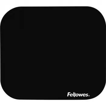 Fellowes Premium-Mauspad - Schwarz, Schwarz, Monochromatisch, Polyester, Gummi