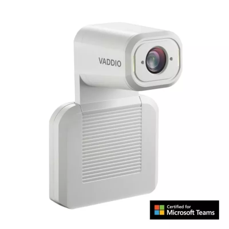 Vaddio IntelliSHOT-M Auto-Tracking-Kamera, 8,51 MP, Exmor, Full HD, 1920 x 1080 Pixel, 30 fps, Weiß