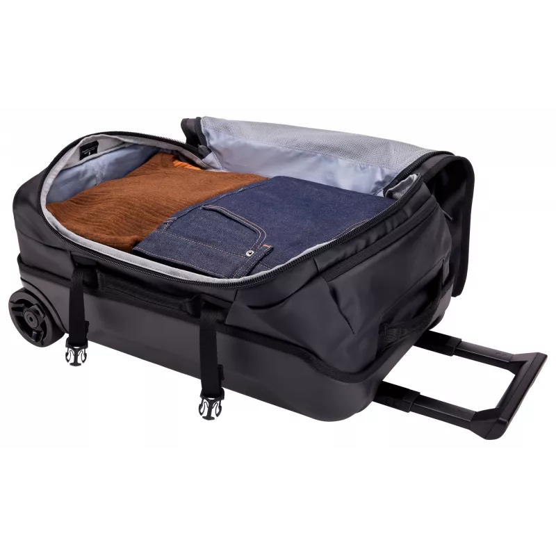 Thule Chasm Carry-on Rolltasche mit Rädern 55 cm, 40 L, Black, TCCO222