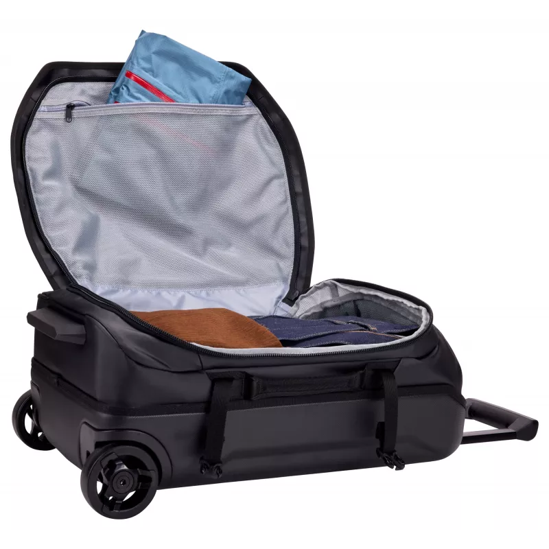 Thule Chasm Carry-on Rolltasche mit Rädern 55 cm, 40 L, Black, TCCO222