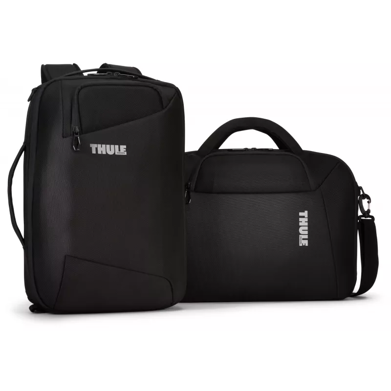 Thule Accent Convertible 17L Rucksack – Schwarz, 17 L Volumen, umwandelbare Trageoptionen