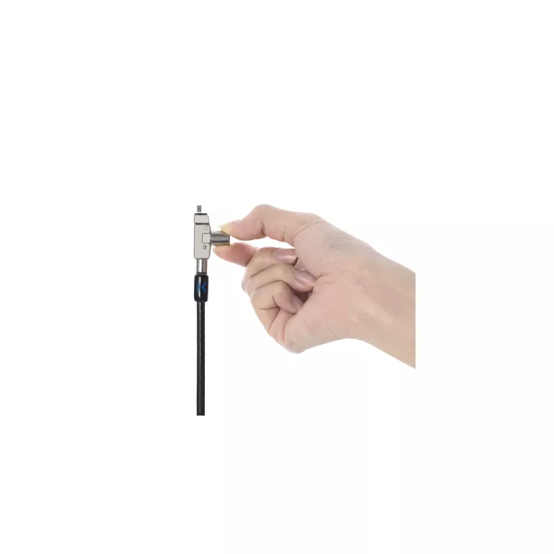 Kensington schlank N17 2.0 Keyed Dual Head Laptop Lock für keilförmige Schlitze