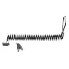 Kensington NANO PORTABLE KEYED LOCK KD, 2,3 m, Schlüssel, Schwarz
