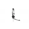 Kensington USB-Mono-Headset mit Inline-Bedienelementen, Kabelgebunden, Büro/Callcenter, Headset, Schwarz