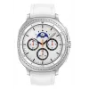 Samsung Galaxy Watch 8 Classic 3,3 cm (1,3 Zoll) AMOLED 46 mm Digital 438 x 438 Pixel Touchscreen Silber WLAN GPS (Satellit)