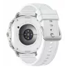 Samsung Galaxy Watch 8 Classic 3,3 cm (1,3 Zoll) AMOLED 46 mm Digital 438 x 438 Pixel Touchscreen Silber WLAN GPS (Satellit)