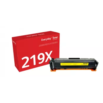 Everyday™ Gelber Toner von Xerox kompatibel mit HP 219X (W2192X), Hohe Kapazität
