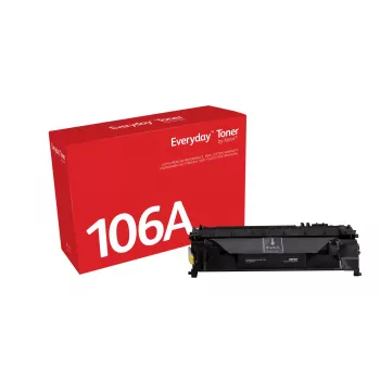 Everyday™ Schwarzer Toner von Xerox kompatibel mit HP 106A (W1106A), Standardkapazität