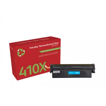 Everyday™ Cyan wiederaufbereiteter Toner von Xerox, kompatibel mit HP 410X (CF411X), hohe Reichweite