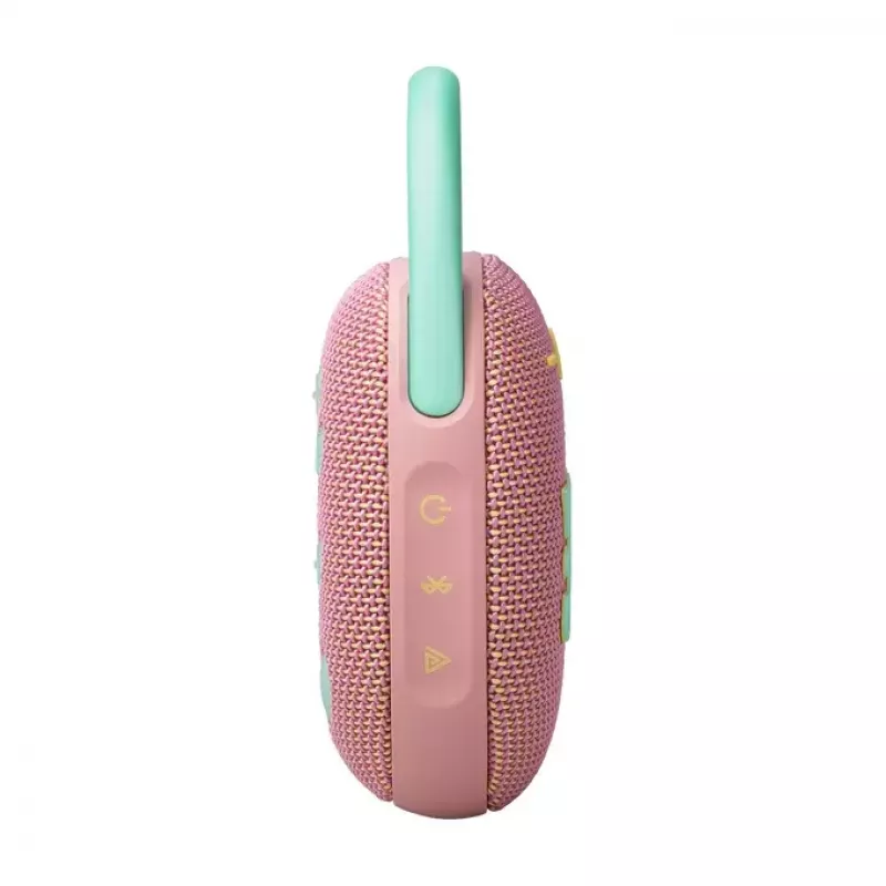 JBL Clip 5 tragbarer Bluetooth-Lautsprecher, Pink