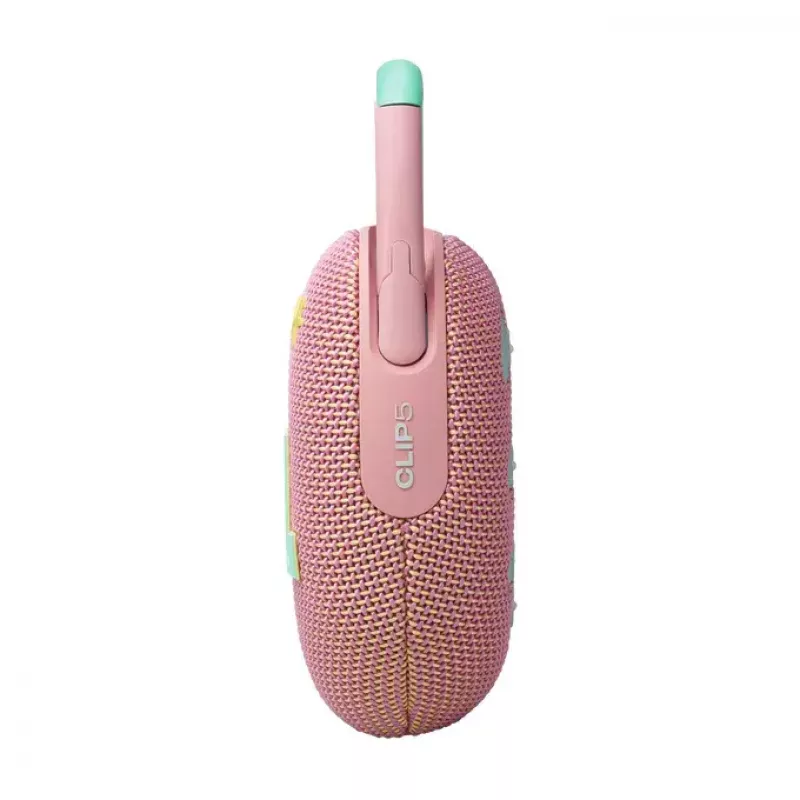 JBL Clip 5 tragbarer Bluetooth-Lautsprecher, Pink