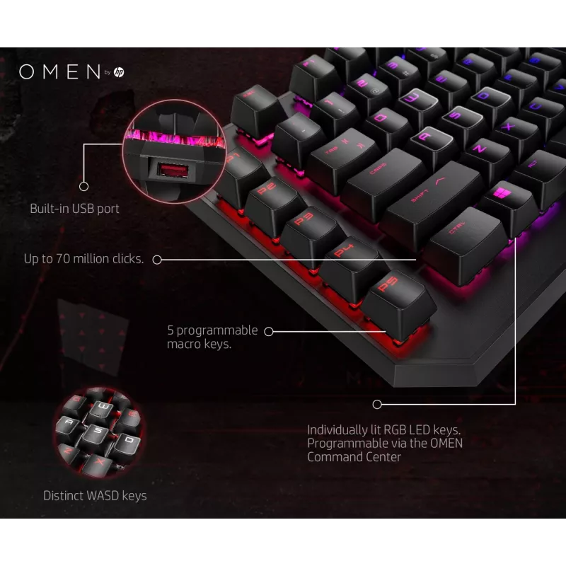 HP OMEN by Sequencer Tastatur