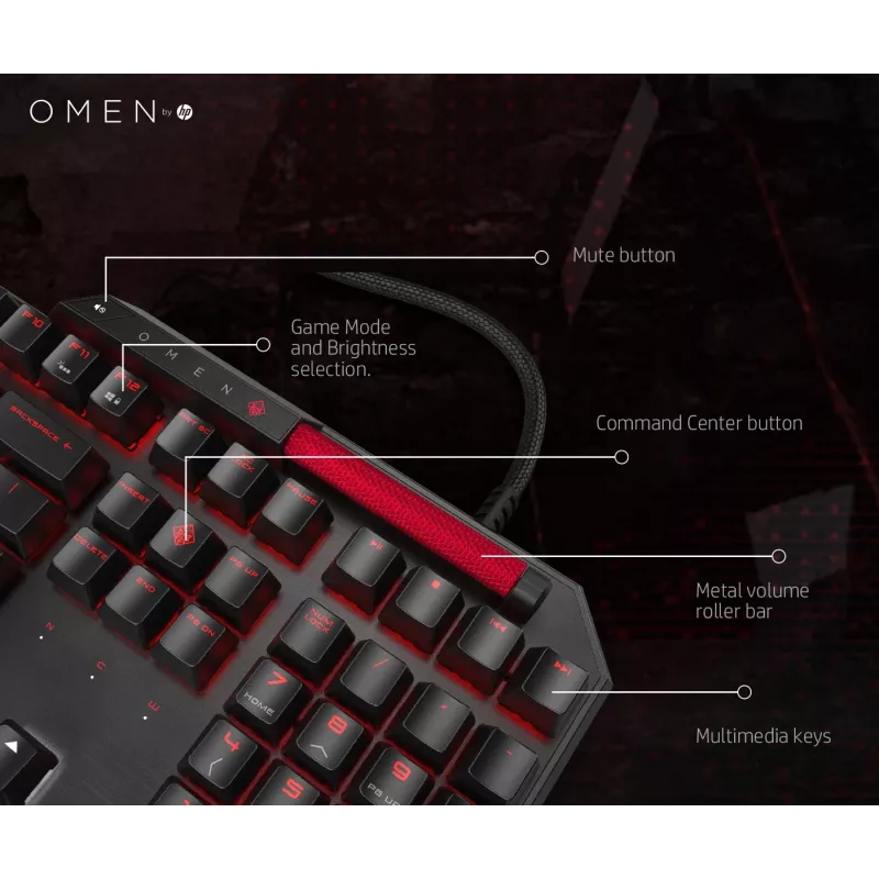 HP OMEN by Sequencer Tastatur