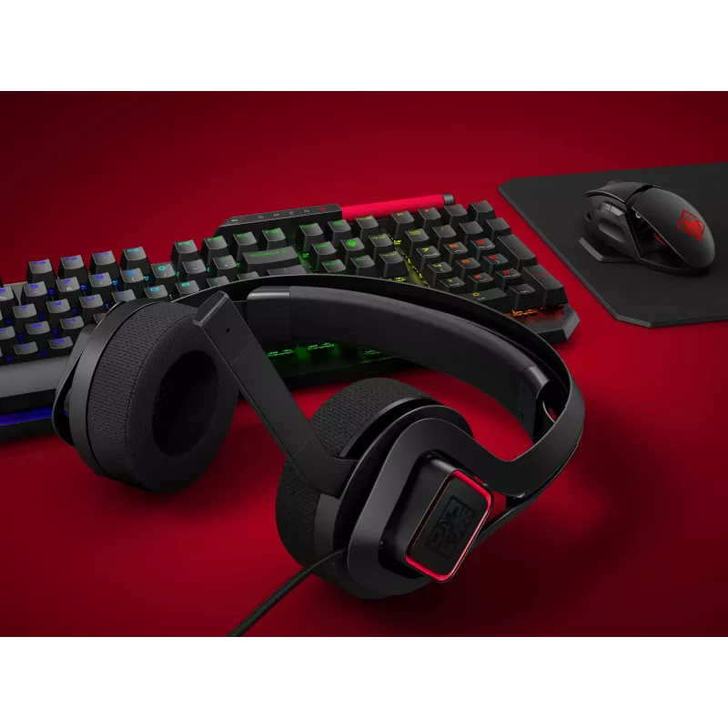 HP OMEN by Reactor Maus, Rechtshänder, Optisch, USB Typ-A, 16000 DPI, 0,2 ms, Schwarz