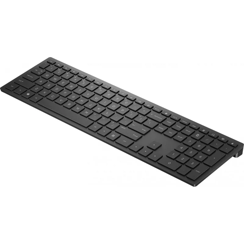 HP Pavilion Wireless Tastatur 600 Schwarz, Full-size (100%), Kabellos, RF Wireless, Schwarz