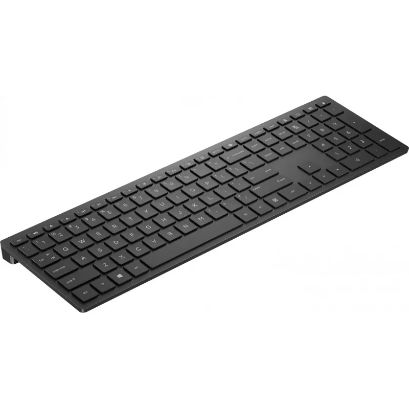 HP Pavilion Wireless Tastatur 600 Schwarz, Full-size (100%), Kabellos, RF Wireless, Schwarz