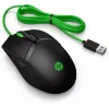 HP Pavilion Gaming Maus 300, beidhändig, optisch, USB Typ A, 5000 dpi, schwarz, grün