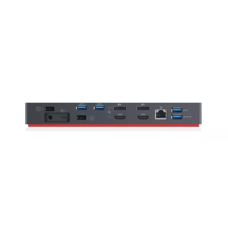 Lenovo ThinkPad Thunderbolt 3 Workstation Gen 2 Kabelgebunden Schwarz