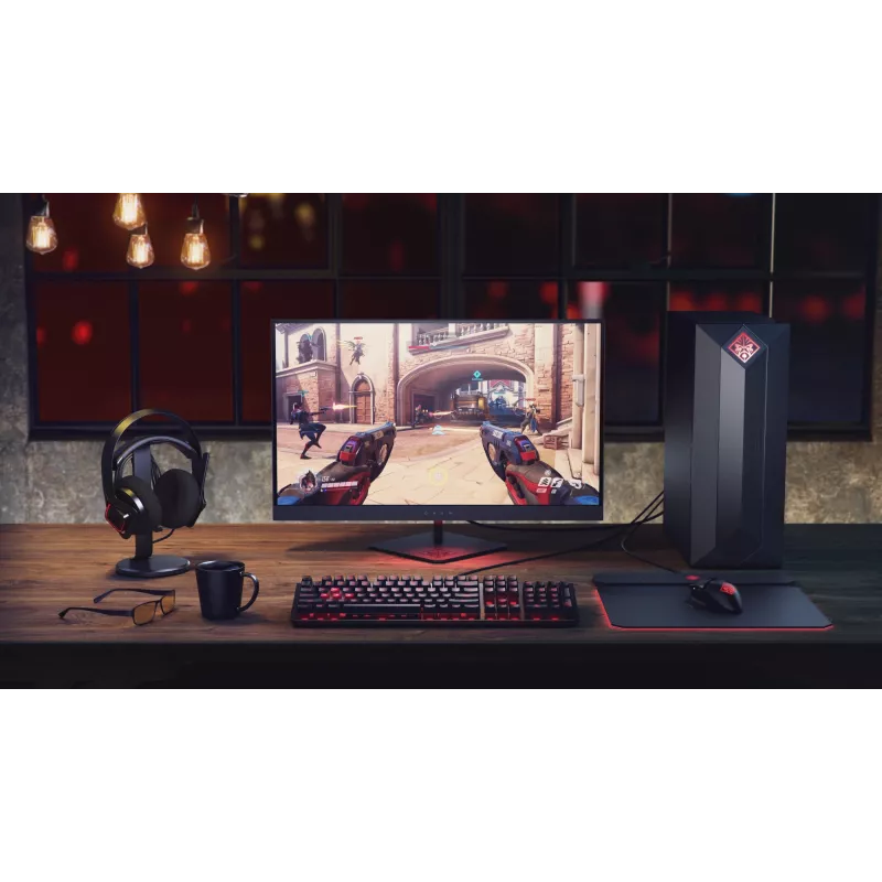 HP OMEN X 27 Computerbildschirm 68,6 cm (27 Zoll) 2560 x 1440 Pixel Quad HD Schwarz (generalüberholt)