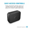 HP Schwarz Bluetooth Speaker 350, Wireless, USB Type-C, Mono tragbarer Lautsprecher, Schwarz, Rechteckig, Tasten