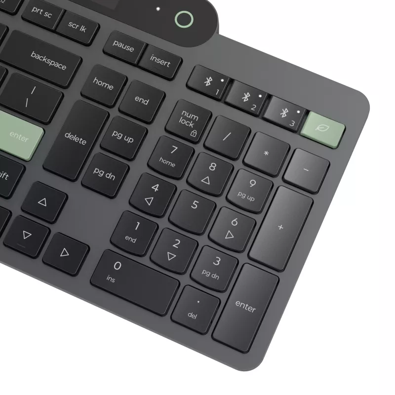 Lenovo 4Y41R69515 Tastatur Home/Office Bluetooth Belgisch, Französisch Schwarz, Grün