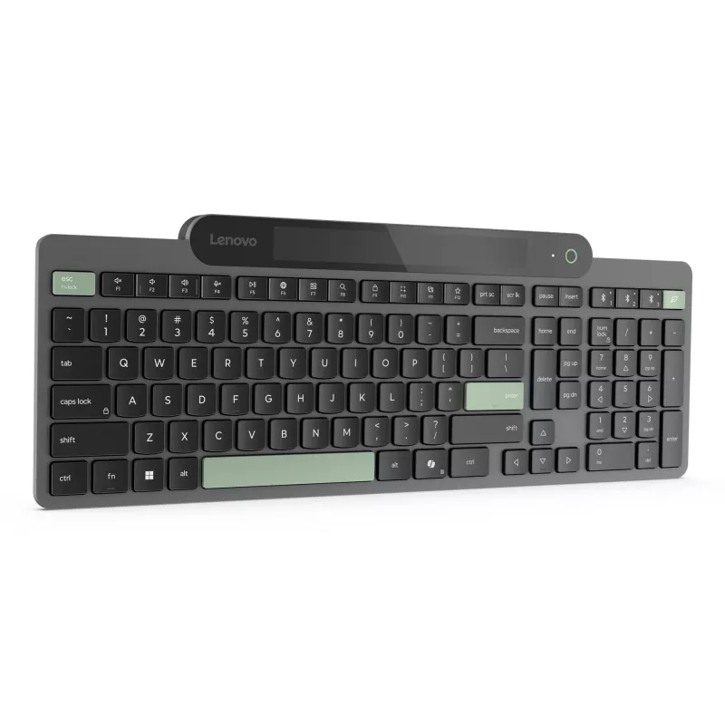 Lenovo 4Y41R69515 Tastatur Home/Office Bluetooth Belgisch, Französisch Schwarz, Grün