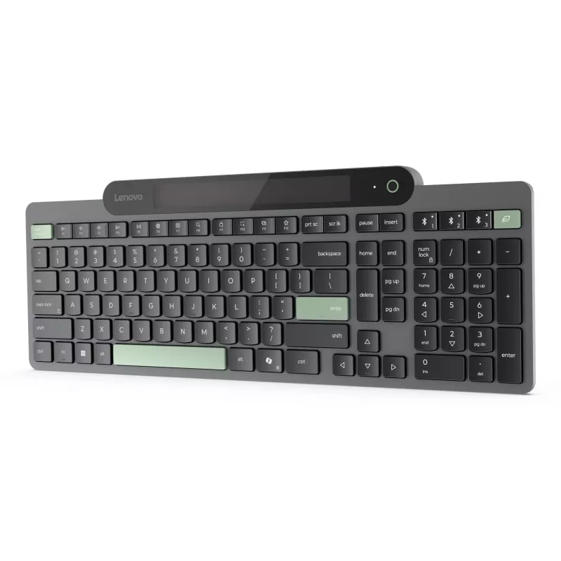 Lenovo 4Y41R69515 Tastatur Home/Office Bluetooth Belgisch, Französisch Schwarz, Grün