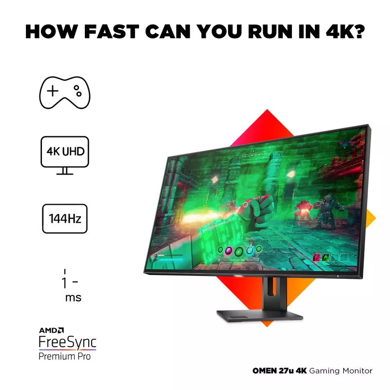 Monitor HP OMEN 27u 27 Zoll 4K Ultra HD LCD 3840 x 2160
