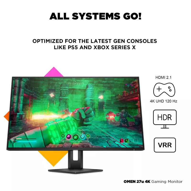 Monitor HP OMEN 27u 27 Zoll 4K Ultra HD LCD 3840 x 2160