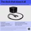 HP Thunderbolt Dock 280W G4 Kabelgebundene Dockingstation Thunderbolt 4 Schwarz