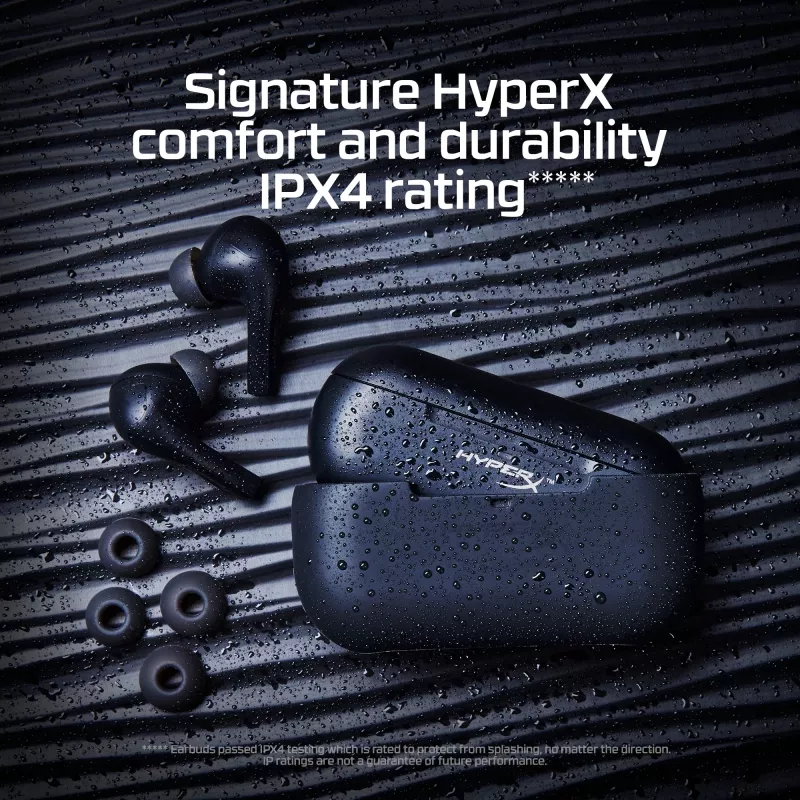 HyperX Cloud MIX Buds Kabellose Kopfhörer (Schwarz)