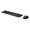 HP 655 WRLS KB/MSE COMBO Tastatur Maus enthalten Zuhause RF Wireless Schwarz