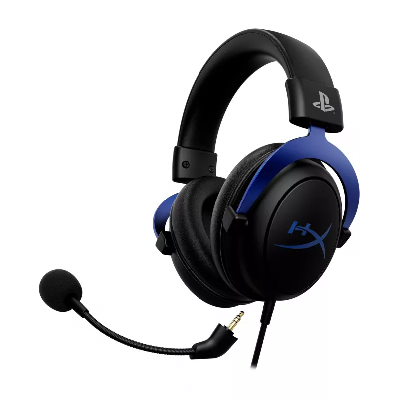 HyperX Cloud - Gaming-Headset - PS5-PS4 (Schwarz-Blau)