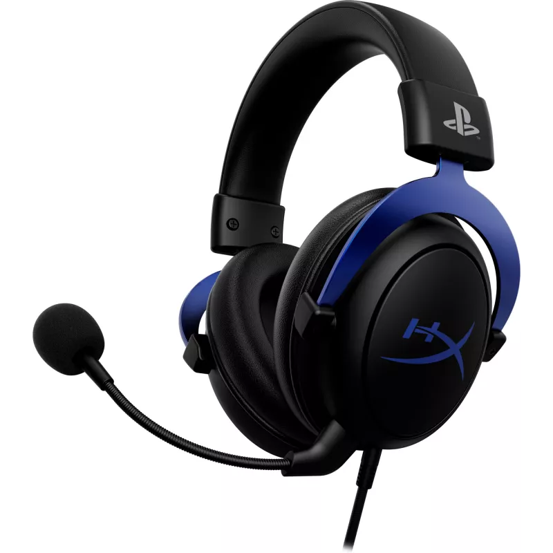 HyperX Cloud - Gaming-Headset - PS5-PS4 (Schwarz-Blau)